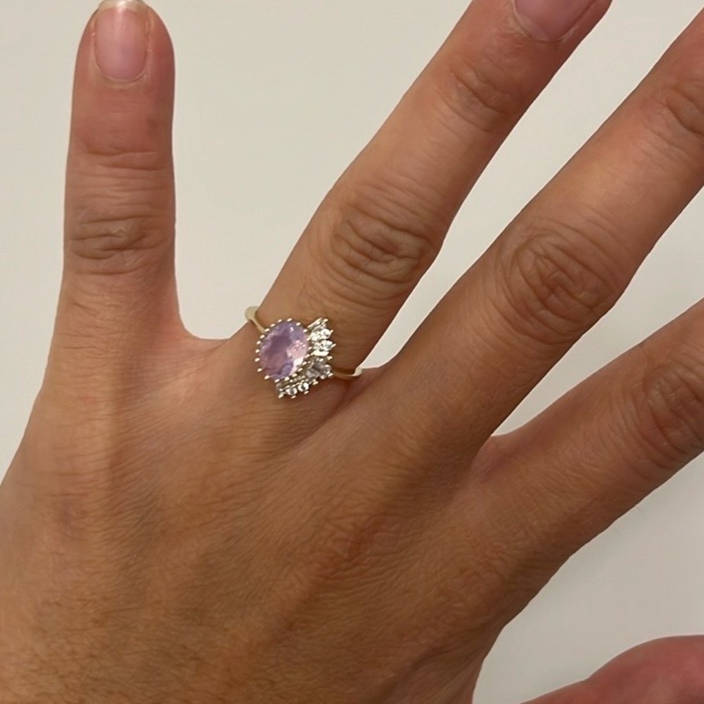 Moonstone ring size 5 - Picture 3 of 3